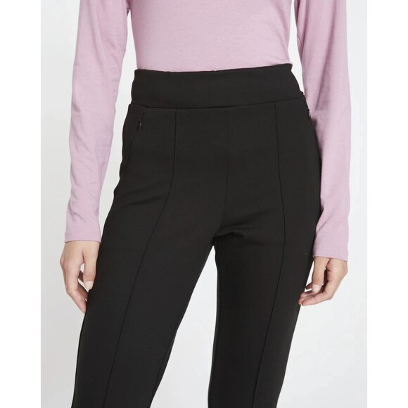 Universal Standard Skinny Pintuck Ponte Pants 28 Inch Stretch M Plus Size 18 20 - Picture 4 of 13